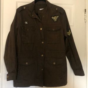 Army green lightweight jacket